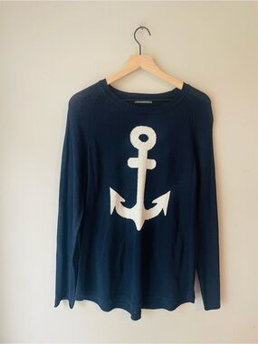 Alashan Cotton Cashmere Anchor Sweater
